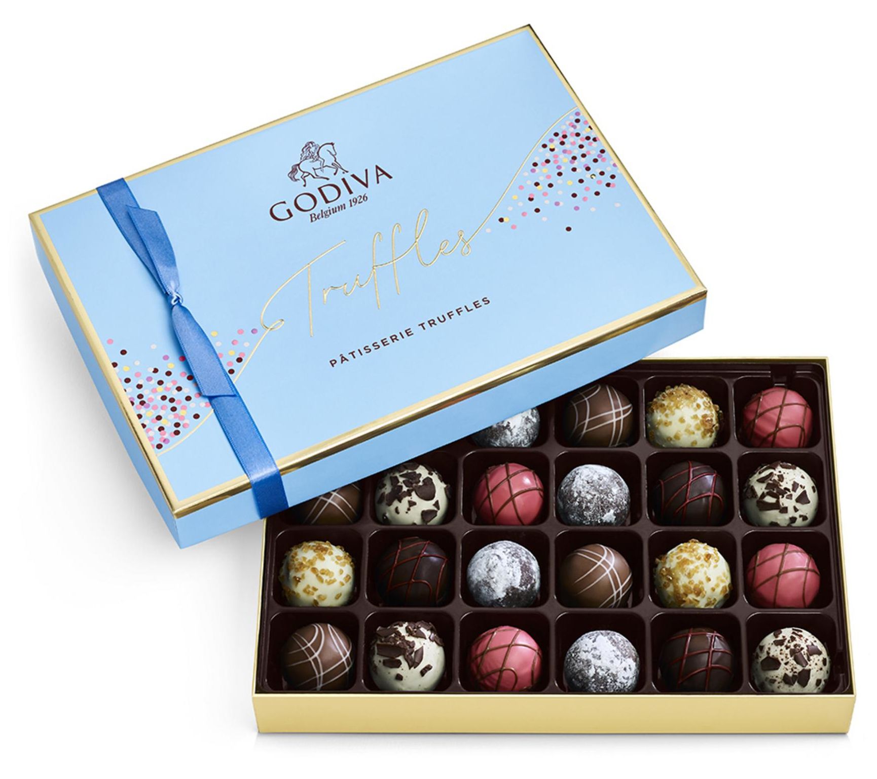 Godiva 24pc Patisserie Dessert Truffles Gift Bo x
