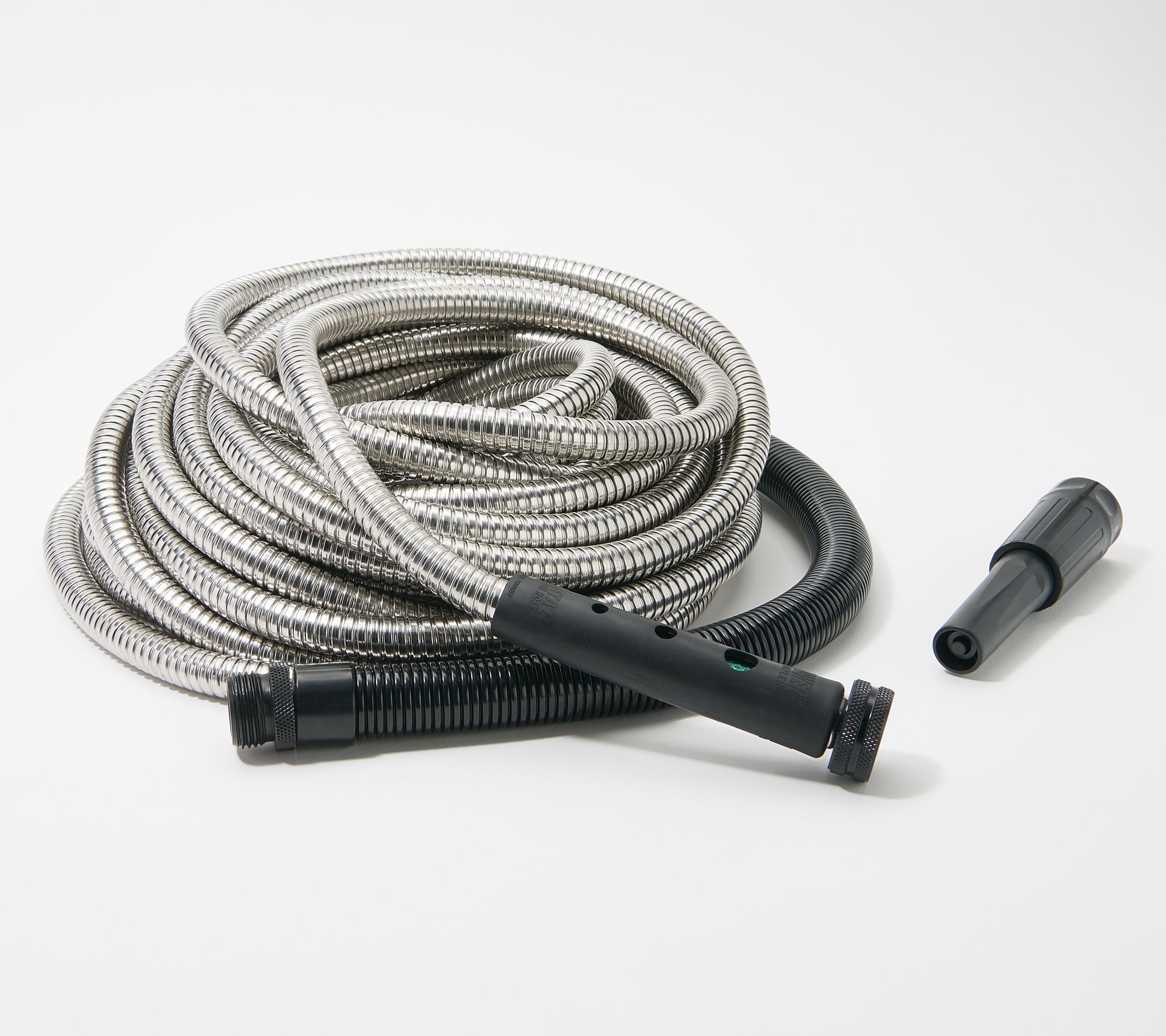 (QVC) Bernini No Kink Metal Hose with Memory Flex End