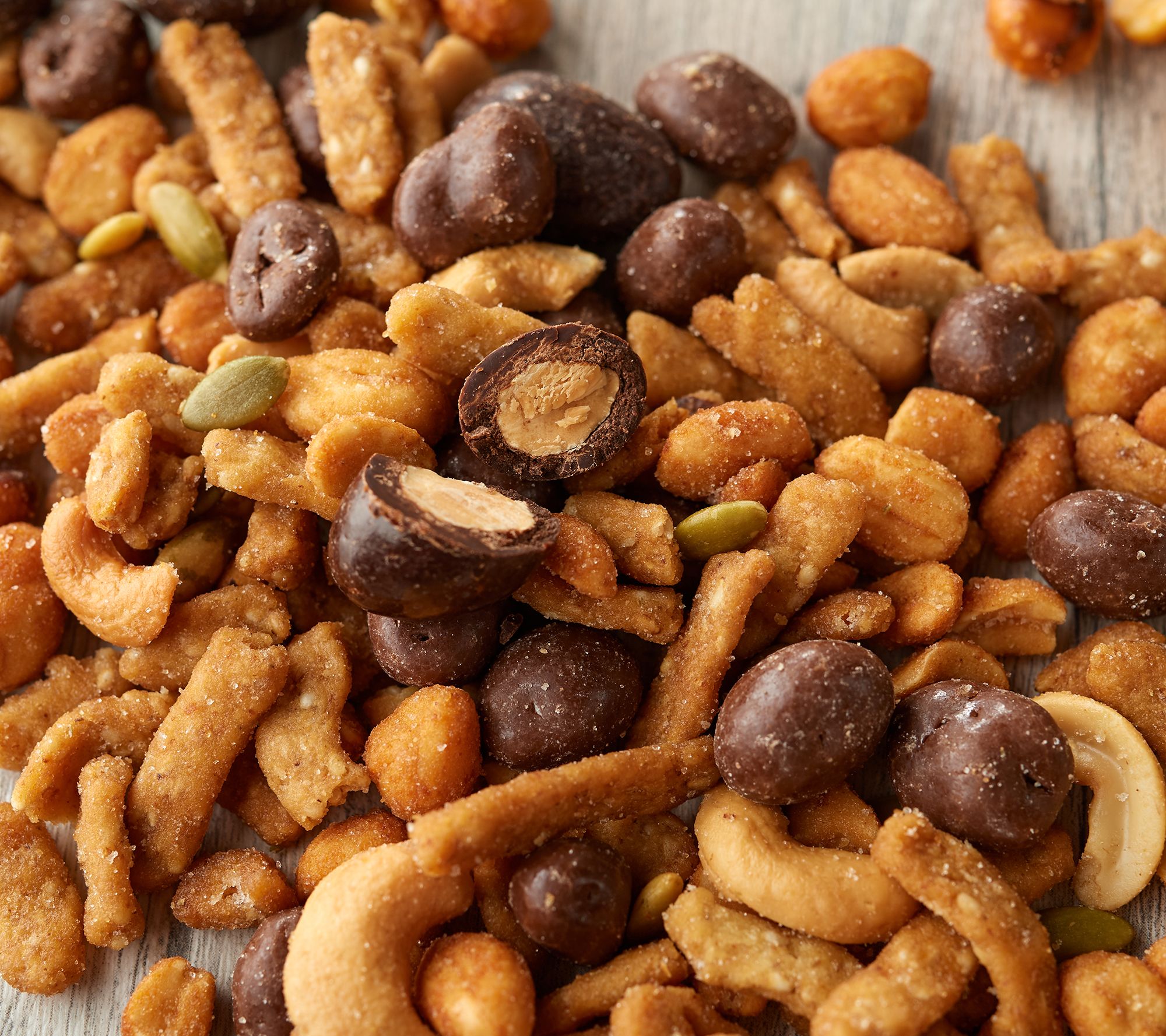 (QVC) Squirrel Brand (3) or (6) 16oz Sweet & Savory Nut Mix Assortment ...