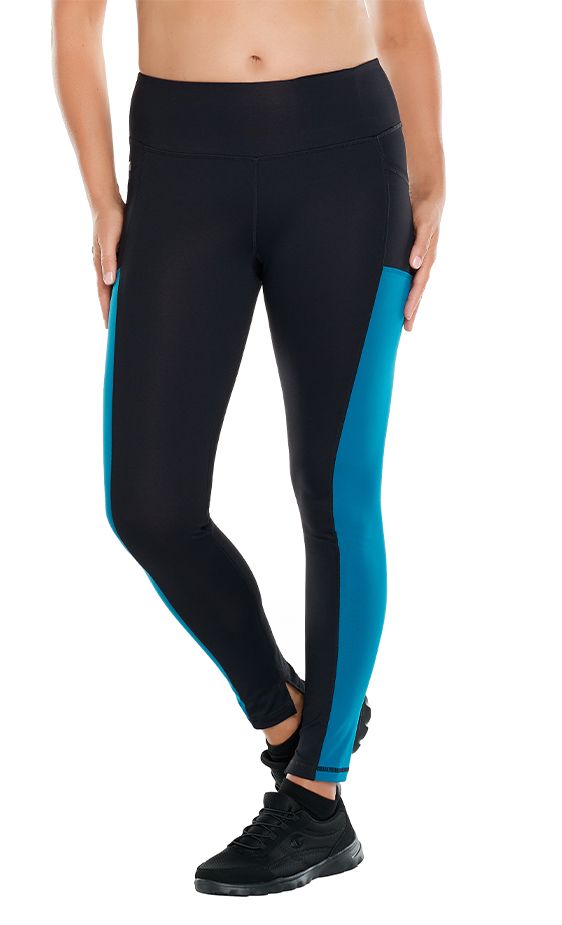 Performance fit bottoms for women, form-fitted for active mobility.