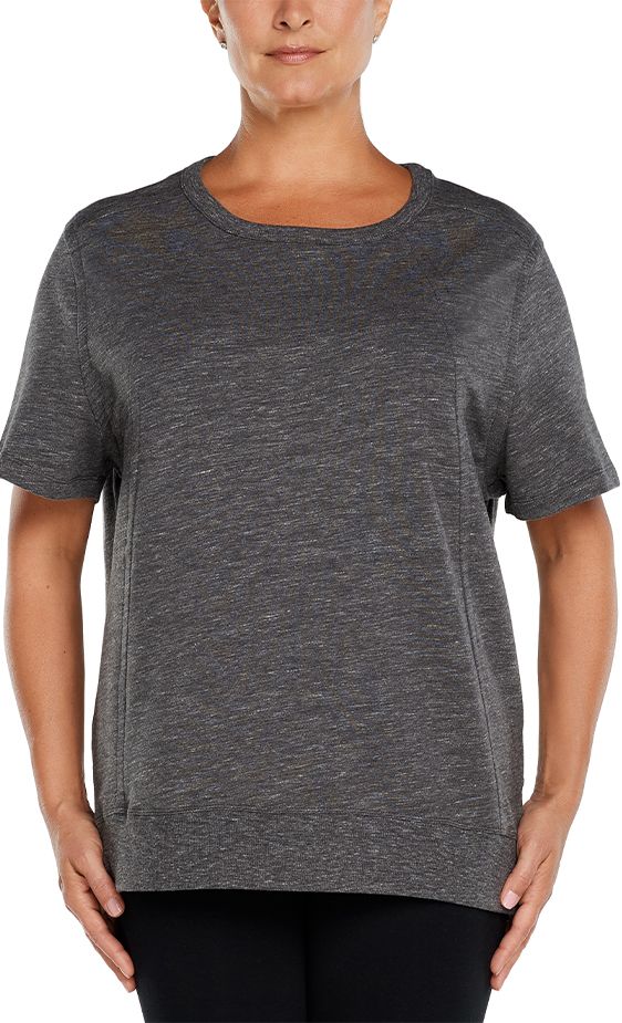 Relaxed fit tops for women, generously cut with maximum wearing ease.
