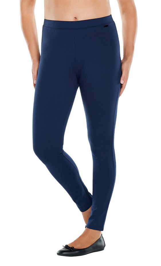 Slim fit bottoms for women, cut to contour the lines of the body.