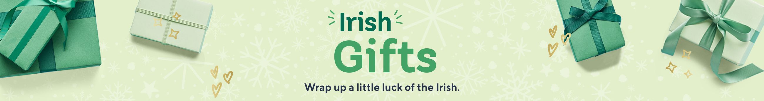 Irish Gifts. Wrap up a little luck of the Irish. 