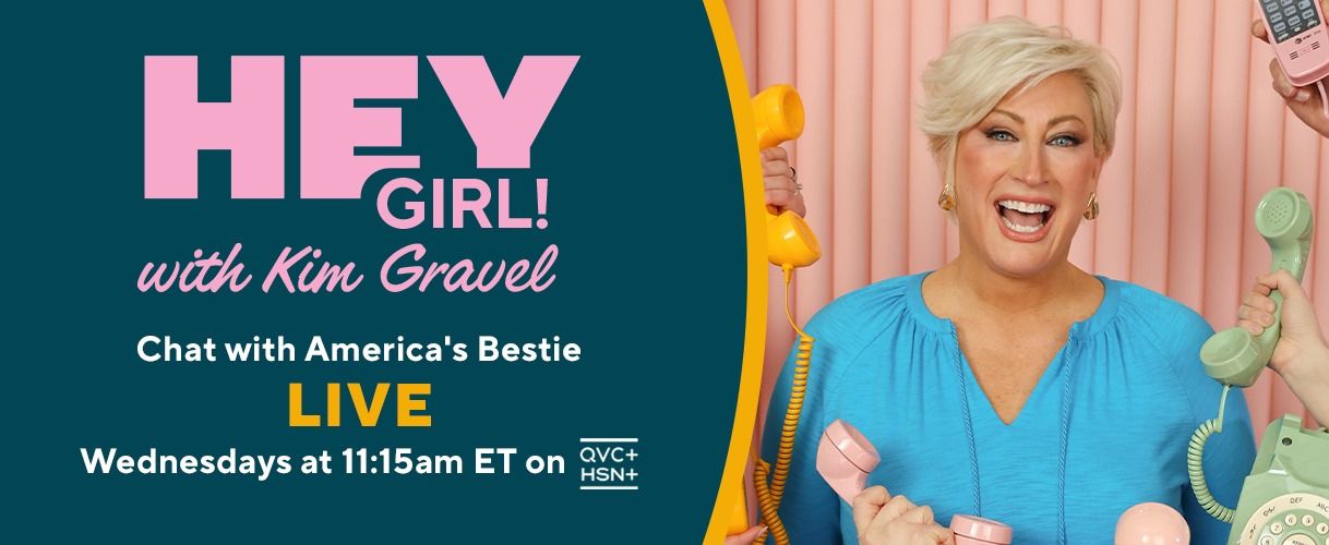 Hey Girl! with Kim Gravel. Watch Livestream