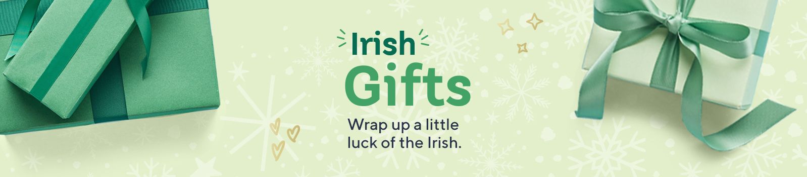 Irish Gifts. Wrap up a little luck of the Irish. 