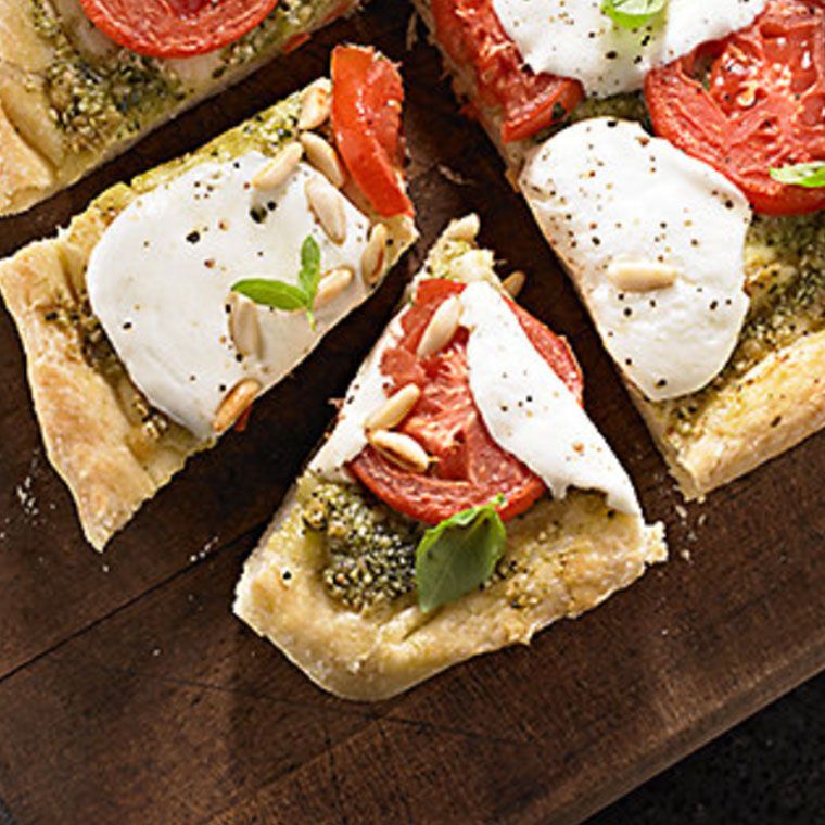 Pesto Caprese Focaccia