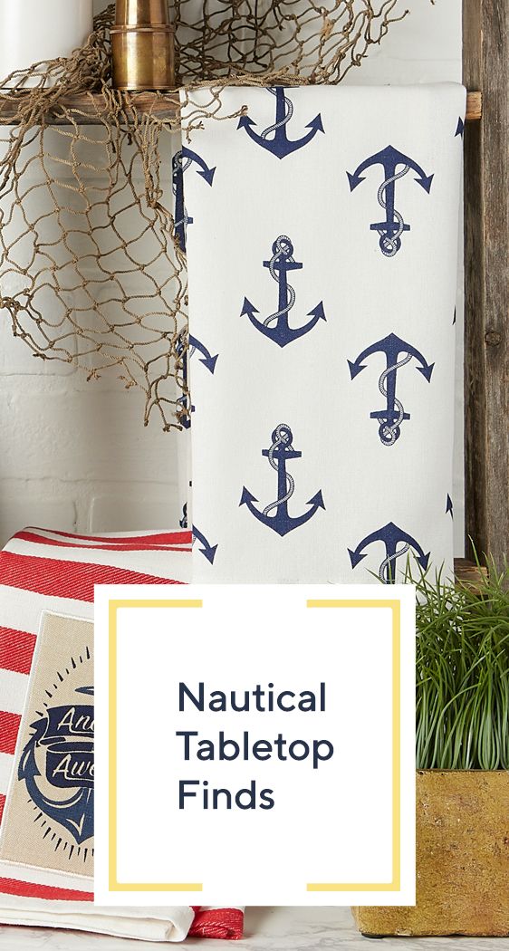 Nautical Tabletop Finds