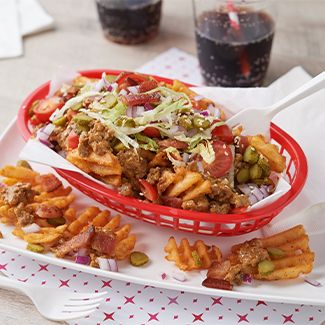 Loaded Cheeseburger Fries