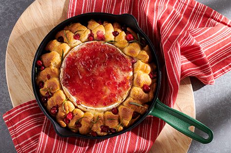 Cranberry Orange Baked Brie 