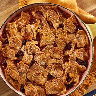 Cranberry Pear Pandowdy