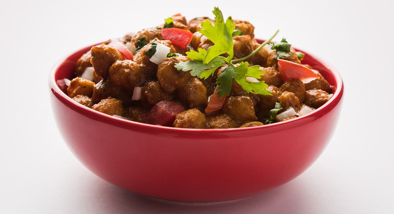 Fried Chickpea Salad