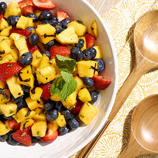 Grilled Mango Fruit Salad
