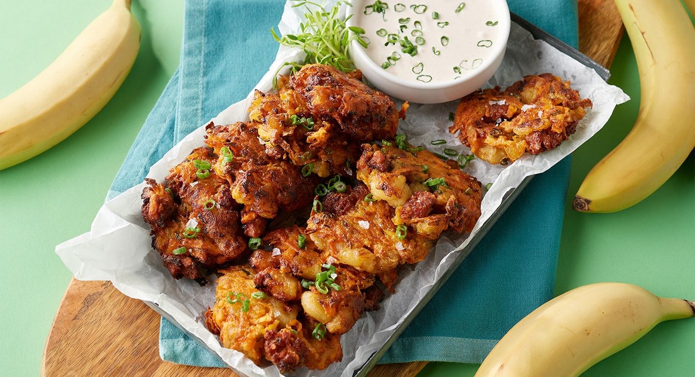 Chorizo Banana Fritters