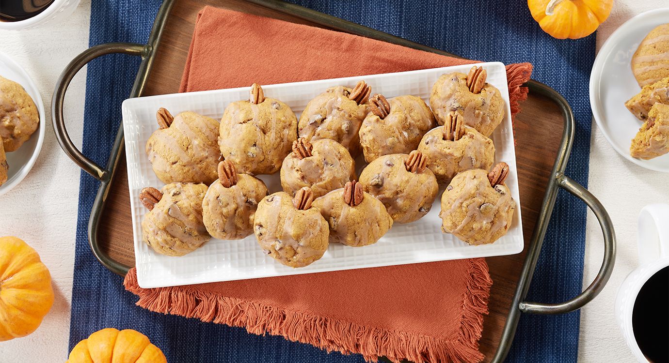 Pumpkin Pecan Chocolate Cookies 
