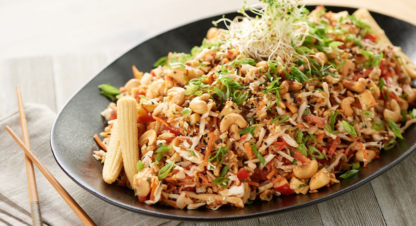 Sweet and Spicy Ramen Noodle Salad