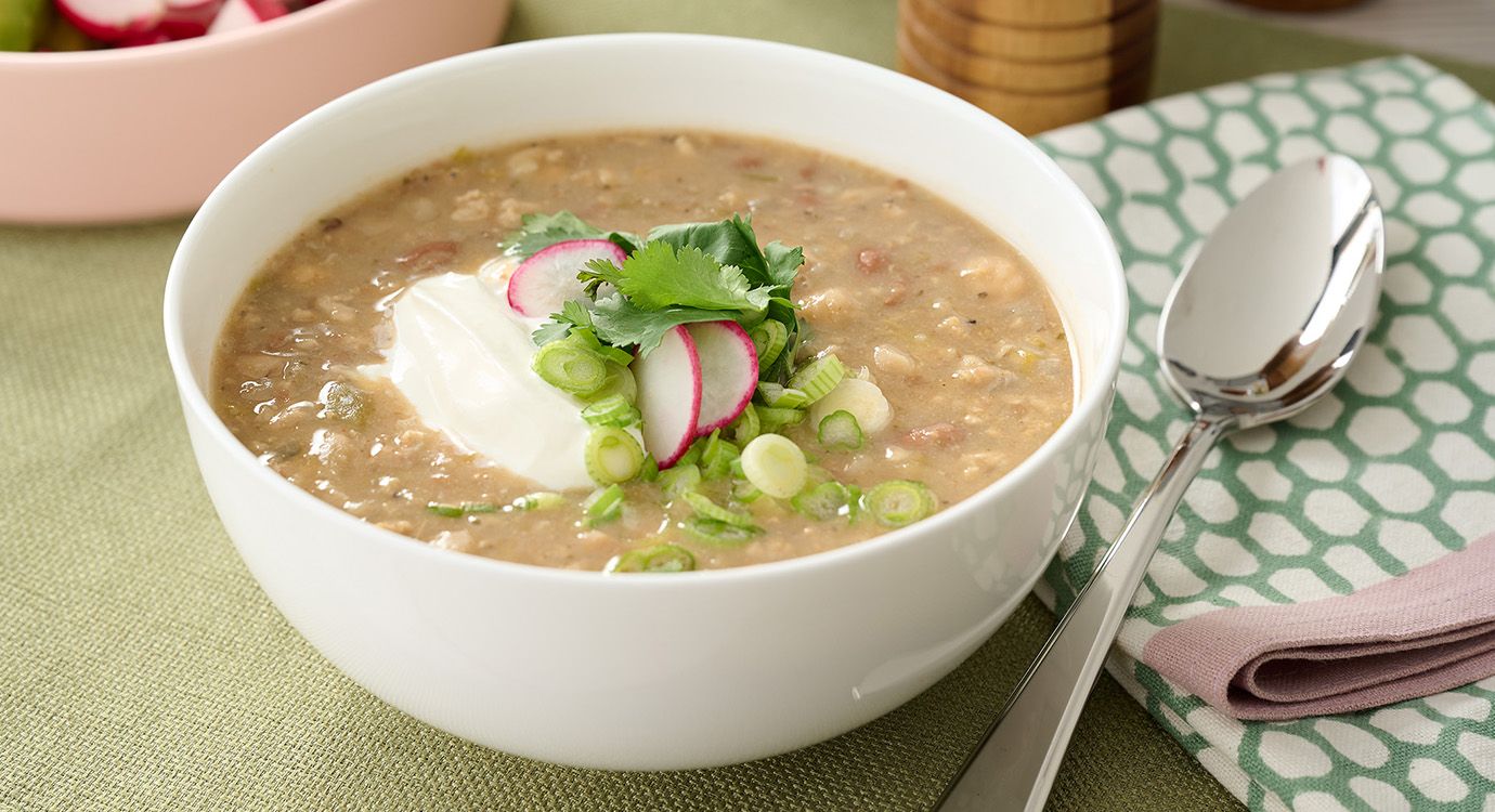 Whiteout Chicken Chili 