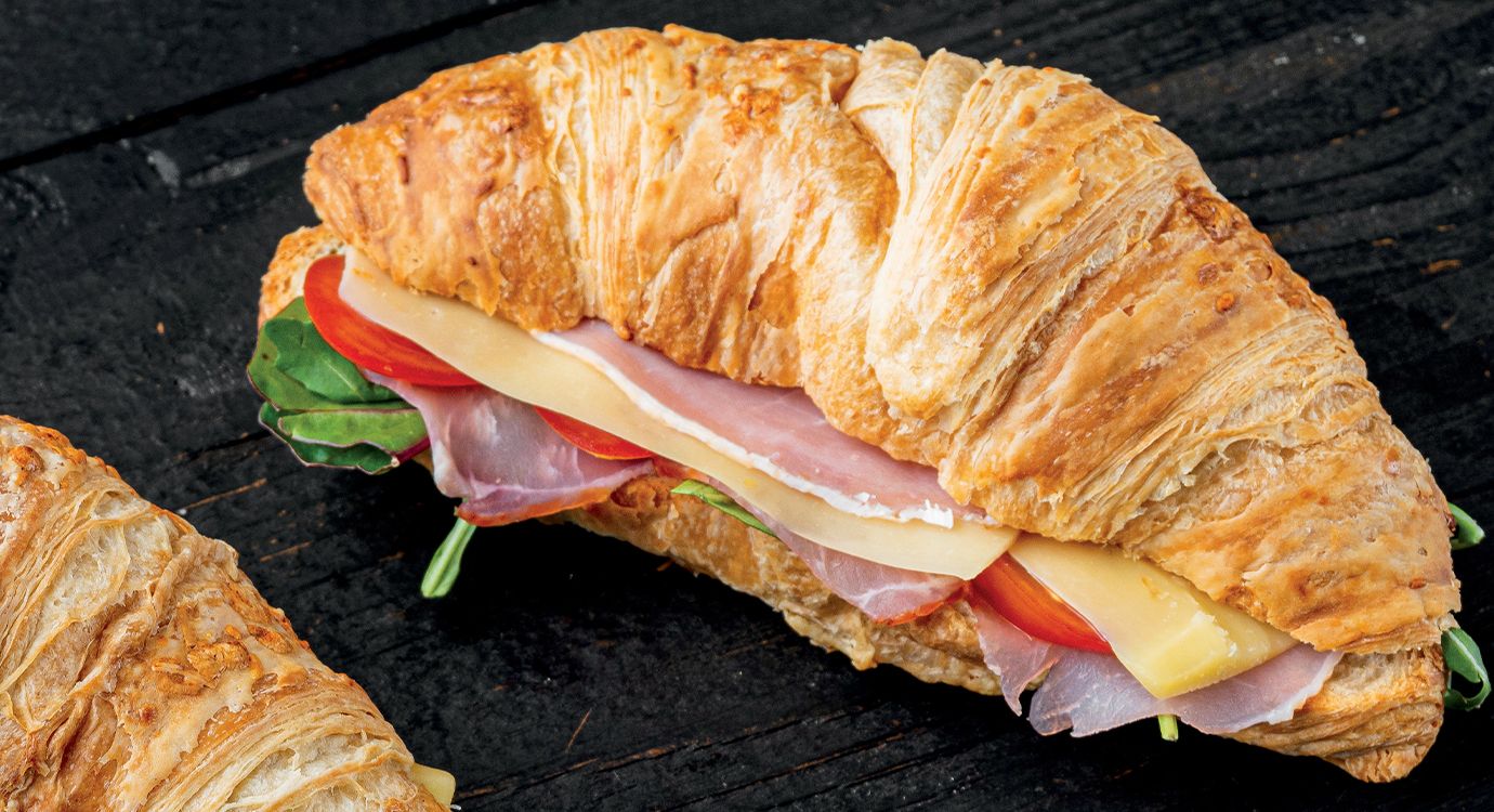 Ninja's Crescent Roll Ups with Deli Turkey, Swiss Cheese & Mustard