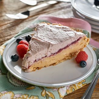 Peanut Butter and Jelly Icebox Pie 