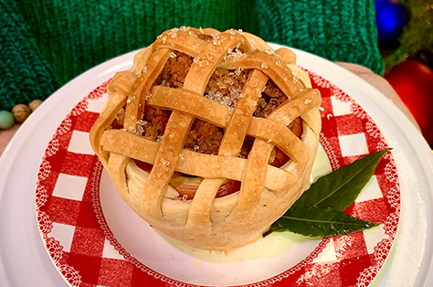 Savory Mini Baked Apple Pies