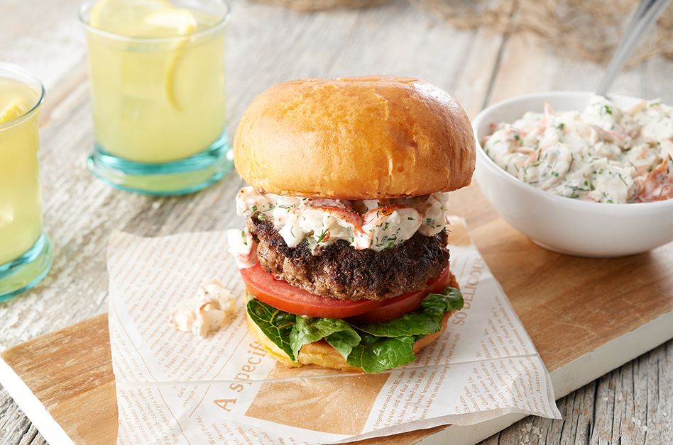 Surf  ’n’ Turf Burger 