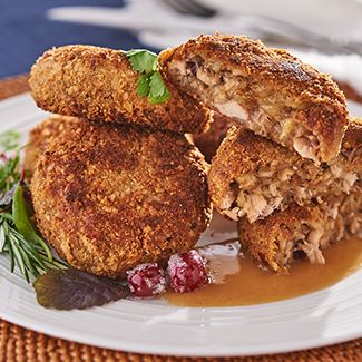 Turkey and Stuffing Croquettes