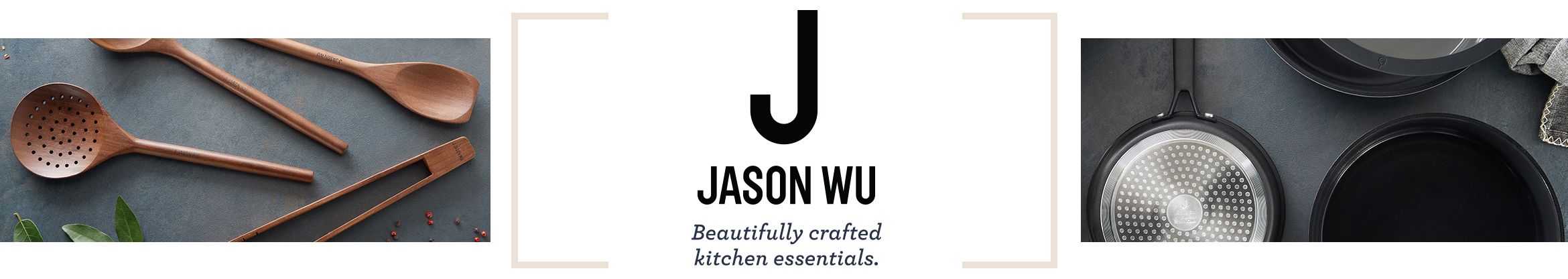 J Jason Wu 12 Cast Aluminum 5-Layer Nonstick Everything Pan 