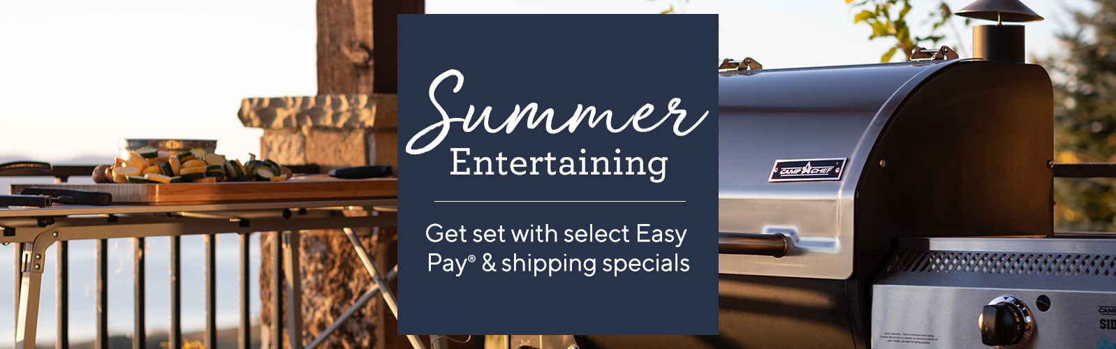 Summer Entertaining  Get set with select Easy Pay® & shipping specials