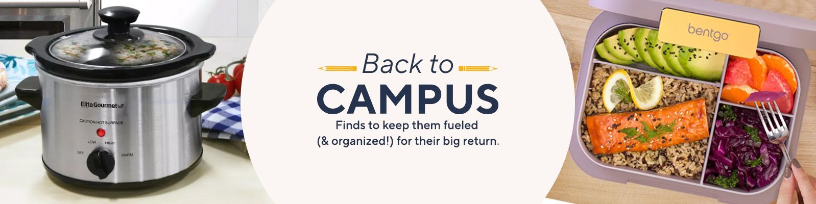 Back to Campus. Keep them fueled & organized for their big return!