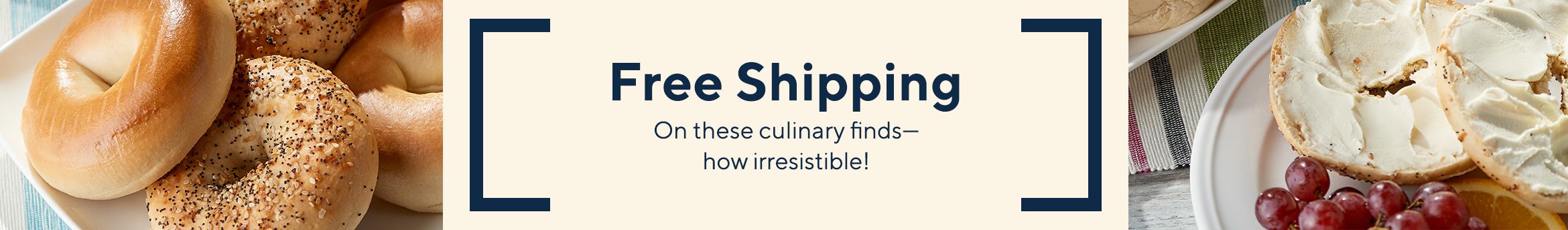Free Shipping  On these culinary finds—how irresistible!
