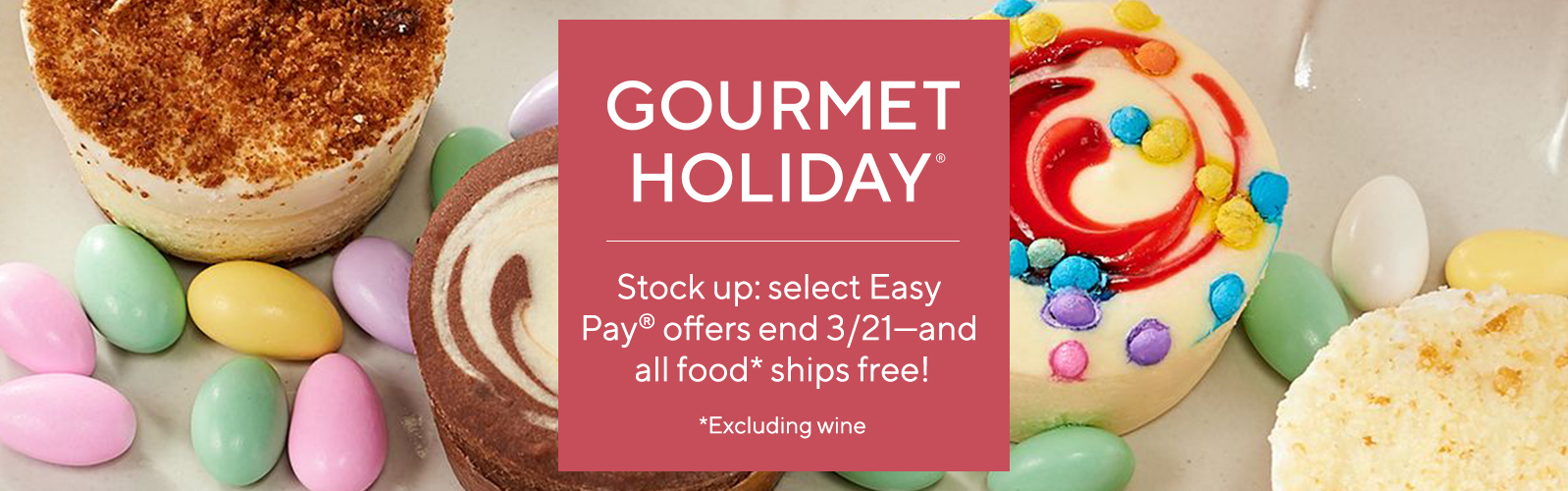 gourmet holiday food desserts
