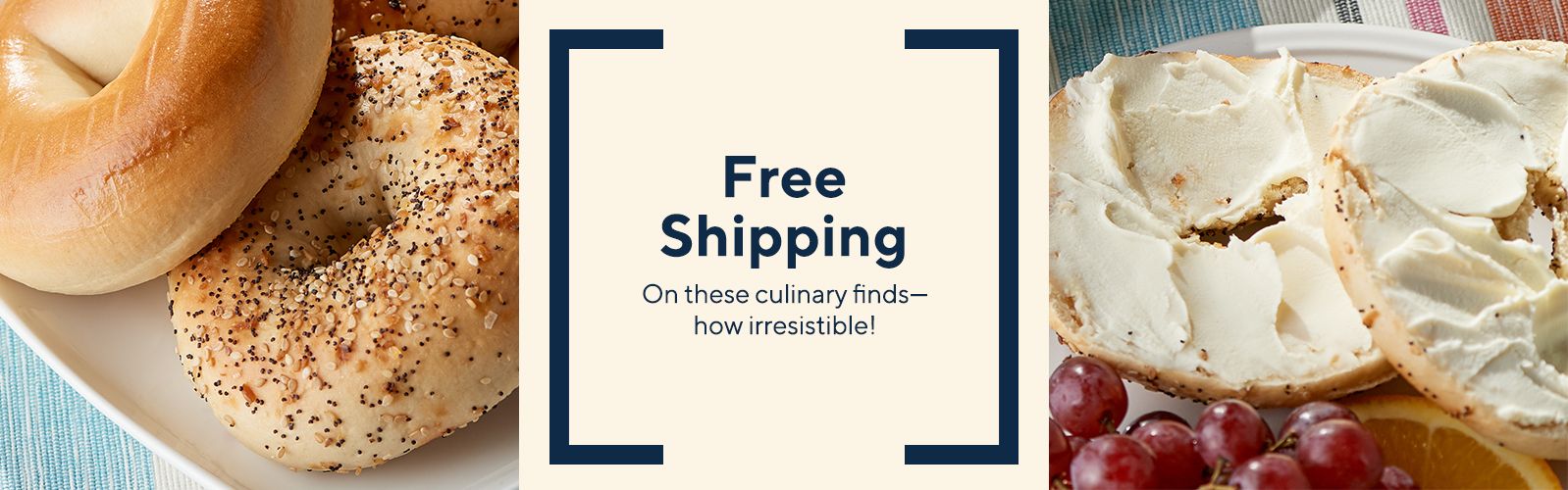 Free Shipping  On these culinary finds—how irresistible!