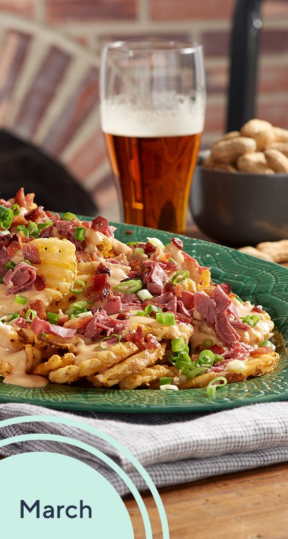 March: Irish Corned Beef Nachos