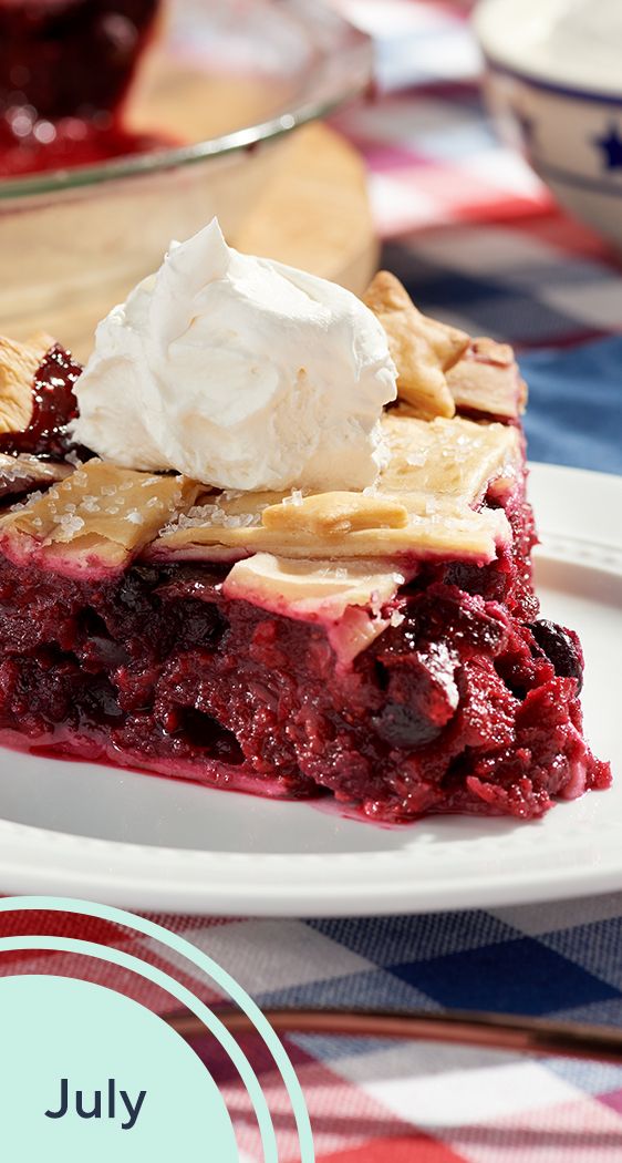 July: Stars & Stripes Mixed Berry Pie