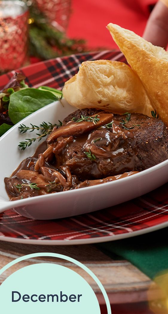 December: Deconstructed Beef Wellingtons