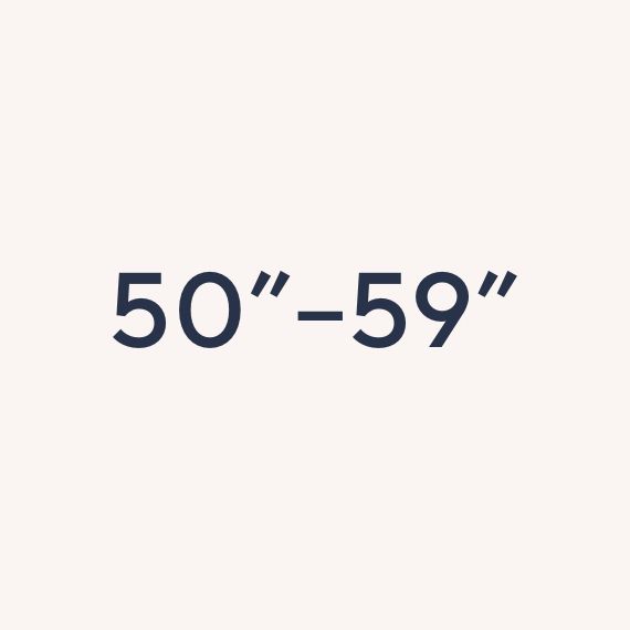 50"-59:
