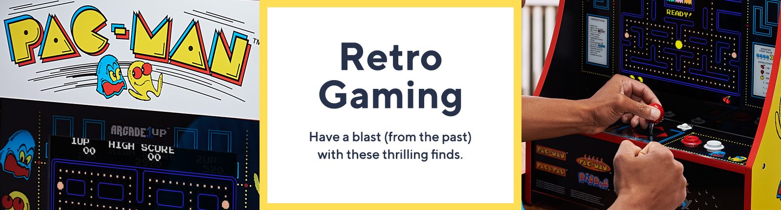 Retro Gaming: Have a blast (from the past) with these thrilling finds.
