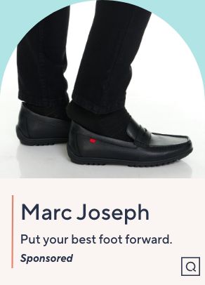Marc Joseph. Put your best foot forward. Sponsored