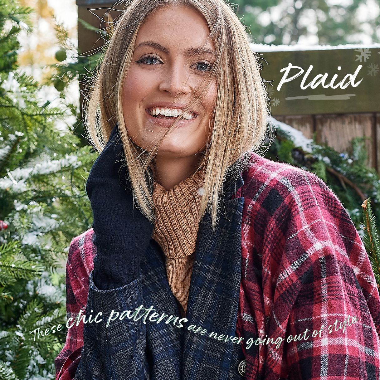 Plaid Styles  These chic patterns are never going out of style.