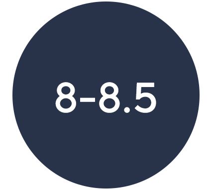 8-8.5