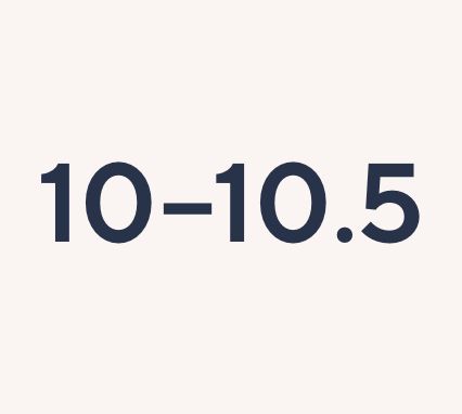 10-10.5