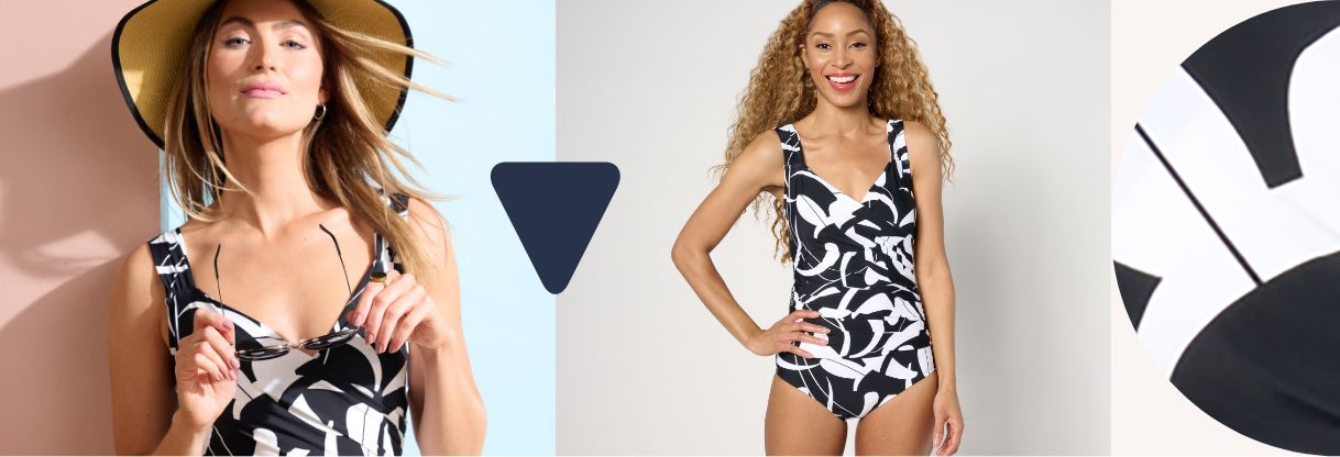 Jantzen Surplice Mio One-Piece with Adjustable Straps