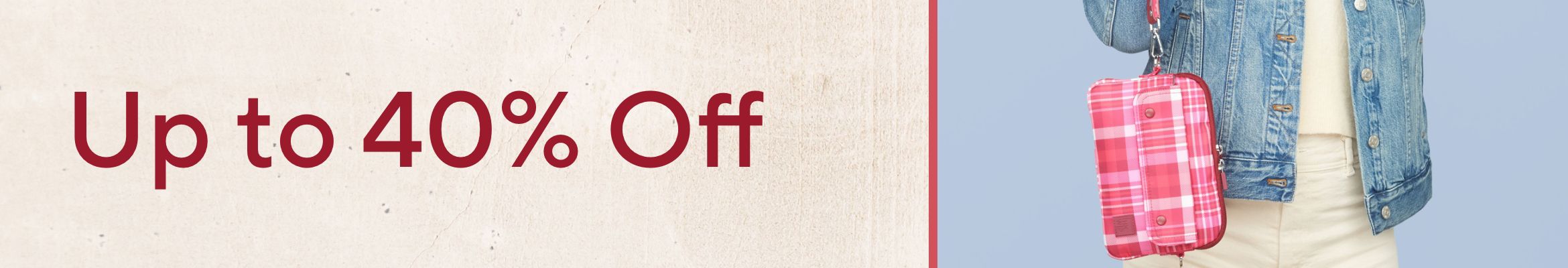 Up to 40% Off