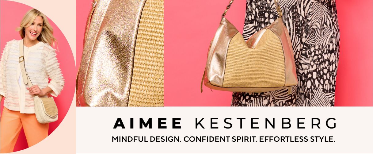 Aimee Kestenberg. Mindful design. Confident spirit. Effortless style. 