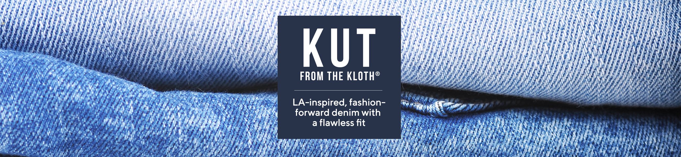 kut from the kloth colored jeans
