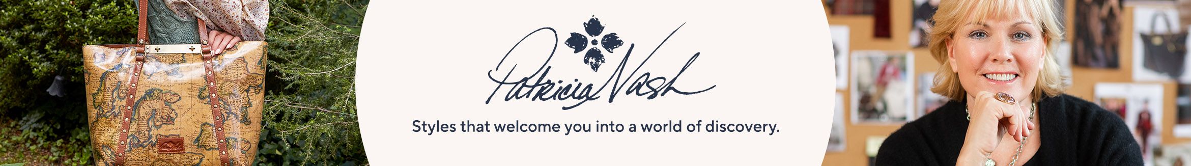 Patricia Nash — Styles that welcome you into a world of discovery 