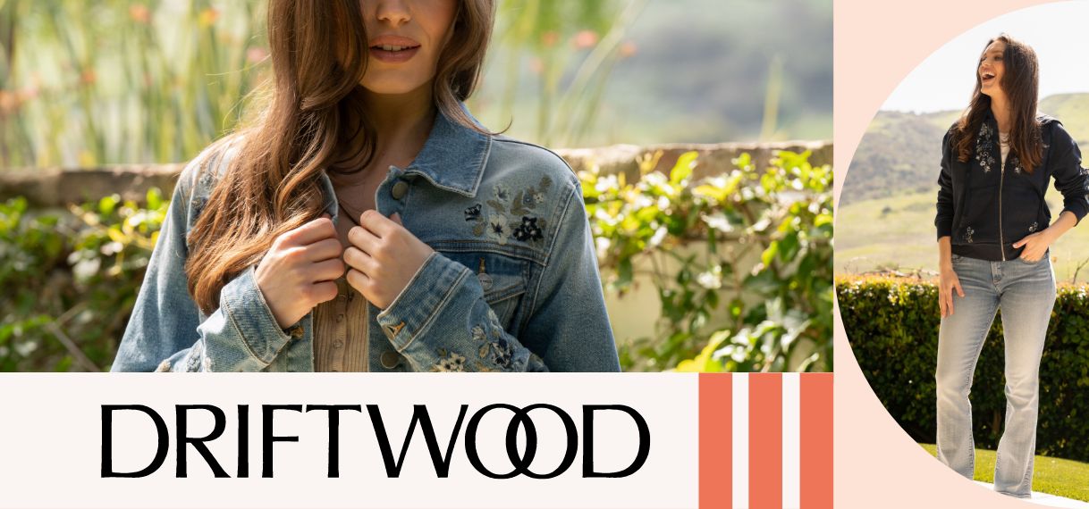 Driftwood Landscape Denim Jacket