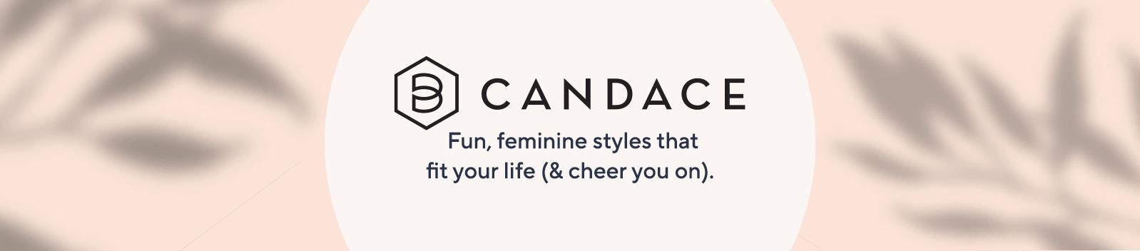 Candace Cameron Bure.  Fun, feminine styles that fit your life (& cheer you on).