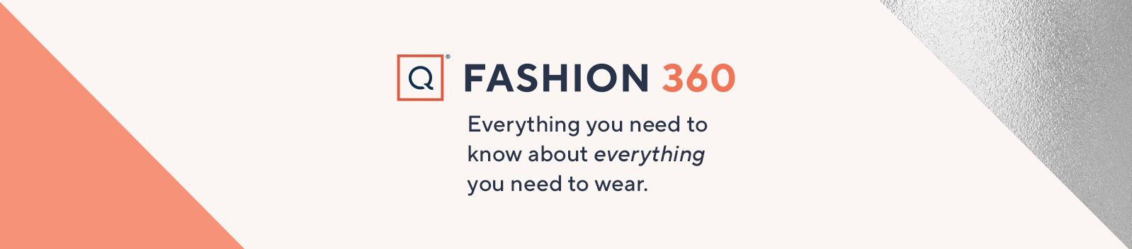 QVC's Fashion 360. Everything you need to know about everything you need to wear.