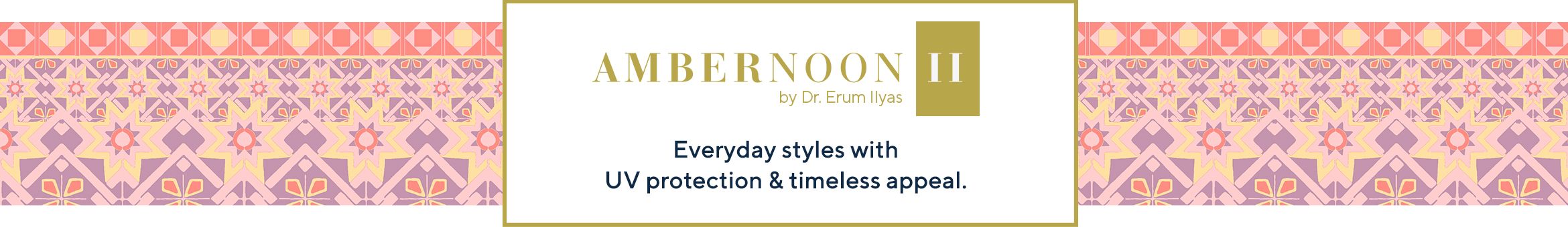 AmberNoon II by Dr. Erum Ilyas UPF50 Swim Dress with Detached