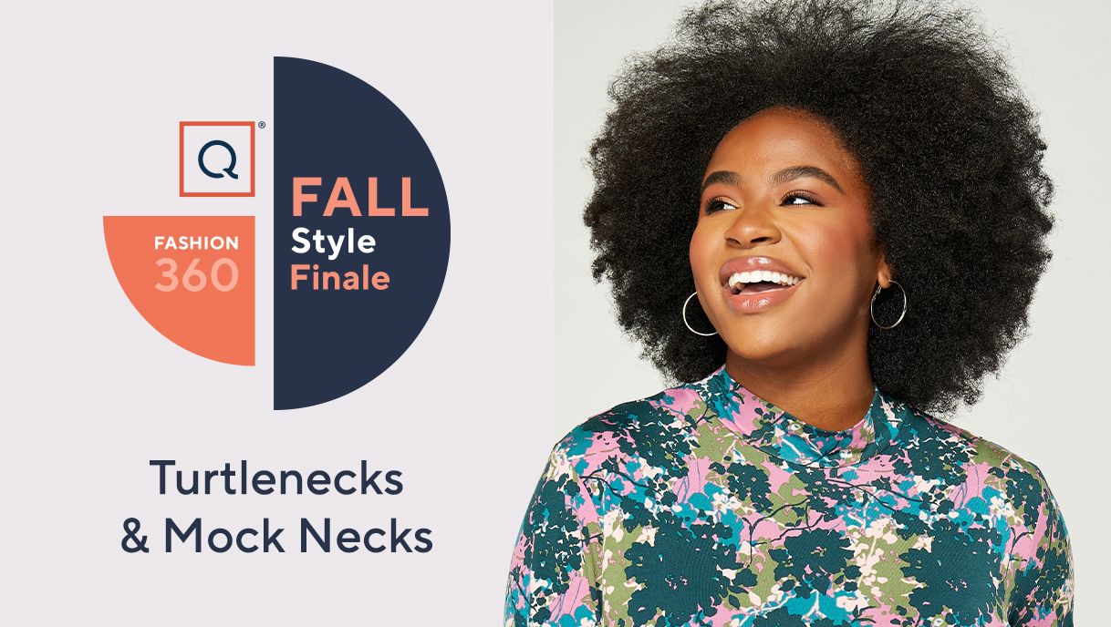 QVCs Fashion 360 Fall Style Finale- Turtlenecks & Mock Necks